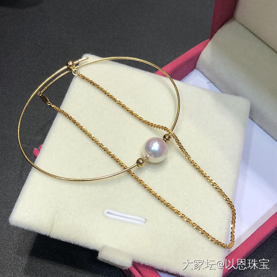天然海水珍珠手链手镯_有机宝石