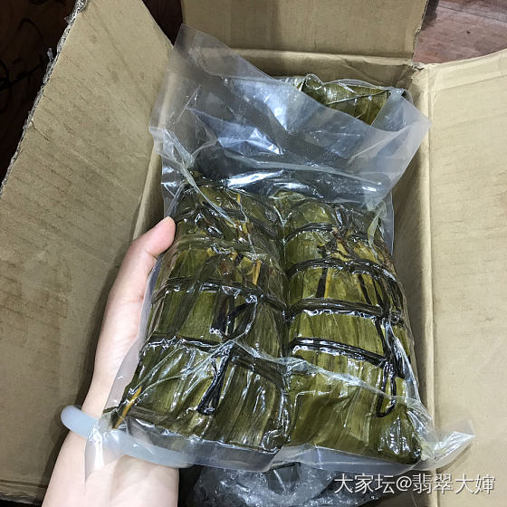 老家的腊肉粽_美食