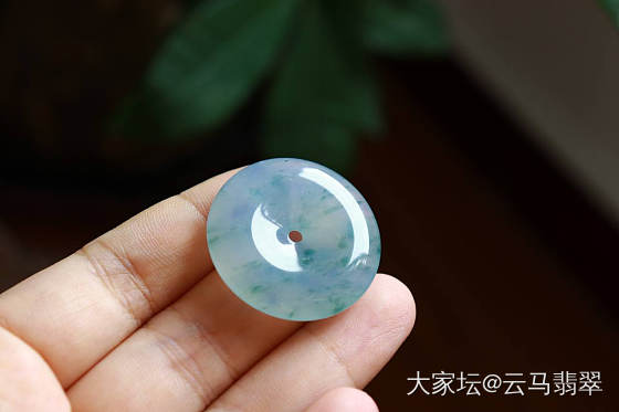 紫扣扣_挂件翡翠