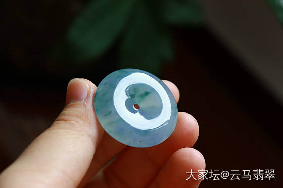 紫扣扣_挂件翡翠