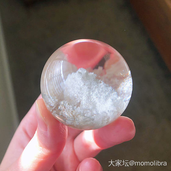 一颗不错的白幽灵球_幽灵晶