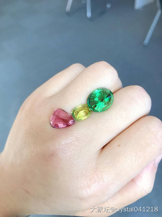 一个超好看的金绿宝石_刻面宝石金绿宝石
