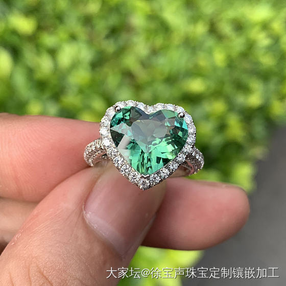 3.99ct，精切碧玺，刚出炉_首饰