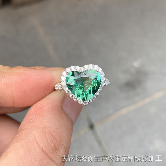 3.99ct，精切碧玺，刚出炉_首饰