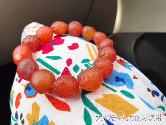 今天阳光灿烂_珠串项链琥珀蜜蜡玉髓玛瑙