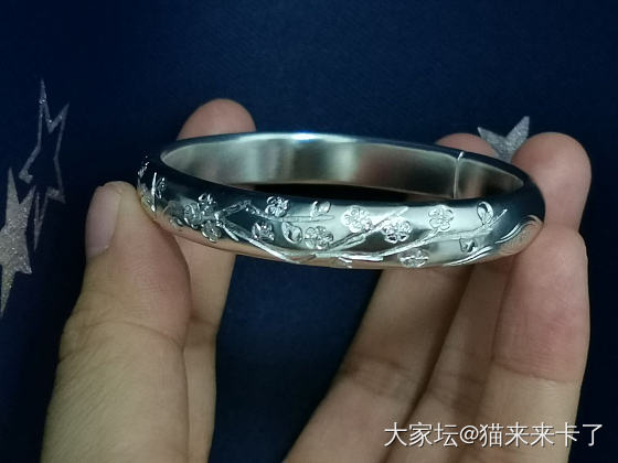 建工高山梅_手镯银