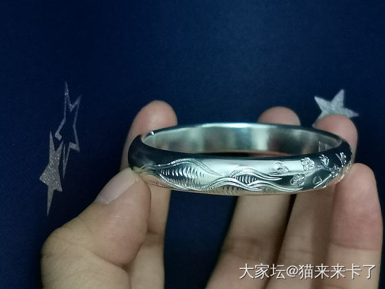 建工高山梅_手镯银