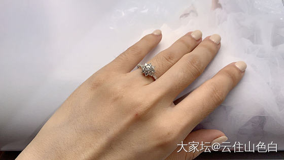 钻戒改款——太阳花_钻石