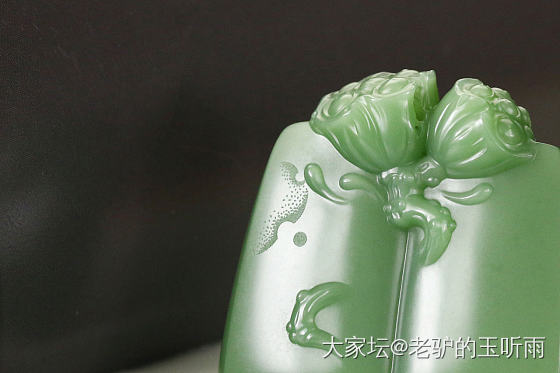 莲华蓬实……_和田玉