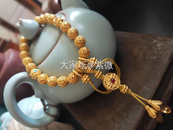 盘古十八子_珠串金