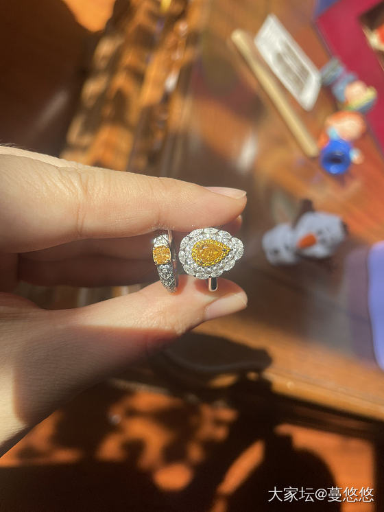 两颗橘子🍊糖_彩钻钻石