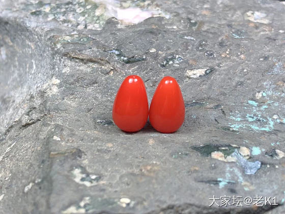 耳坠_南红
