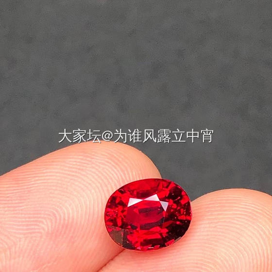 为了这颗四卡红宝，放弃粉钻啦_名贵宝石