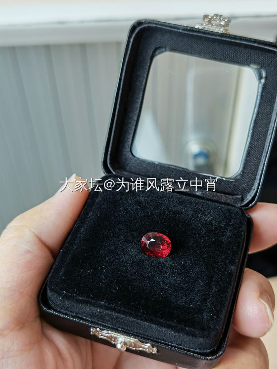 为了这颗四卡红宝，放弃粉钻啦_名贵宝石