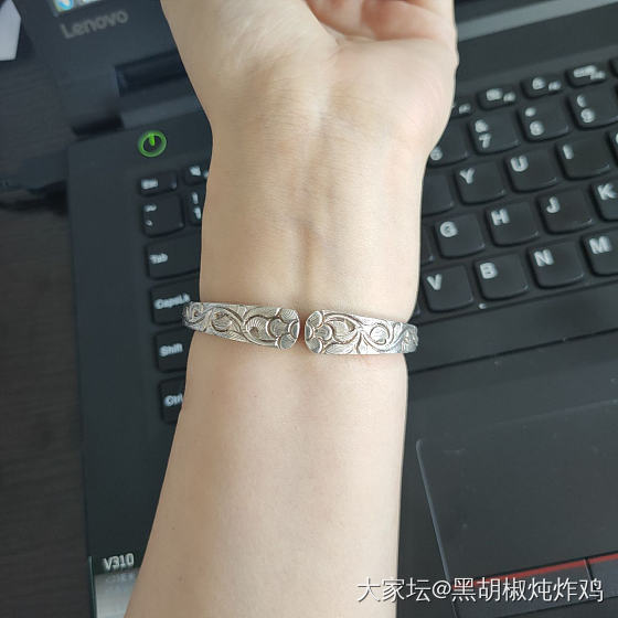 再次购入到处秀_手镯银