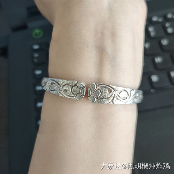 再次购入到处秀_手镯银