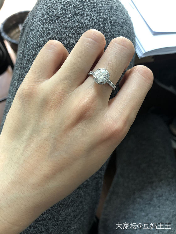 大家都来晒晒钻戒_钻石