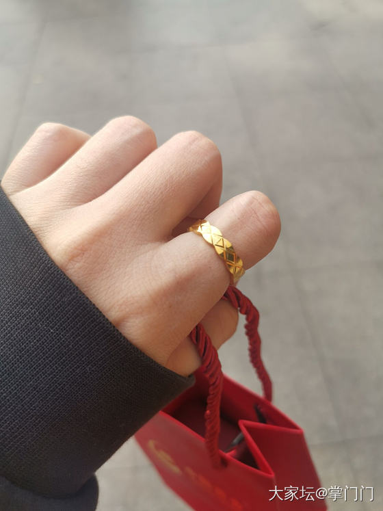 晒晒新欢😬_戒指金