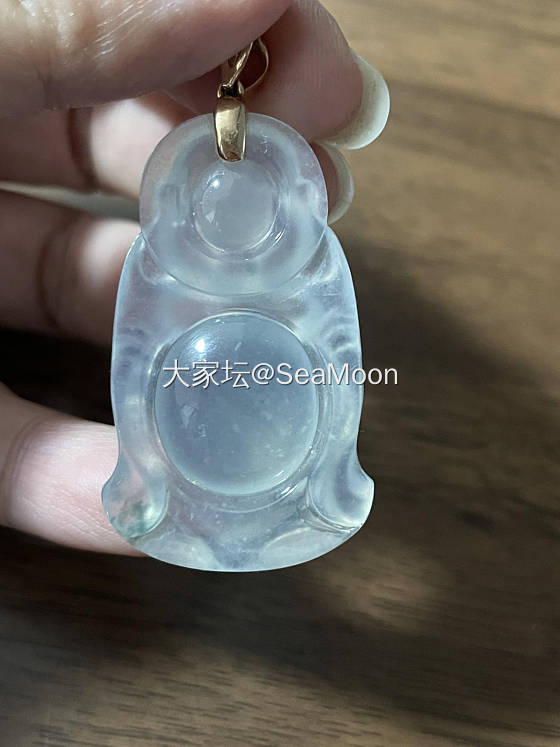 这尊佛麻烦大家给看个价_翡翠