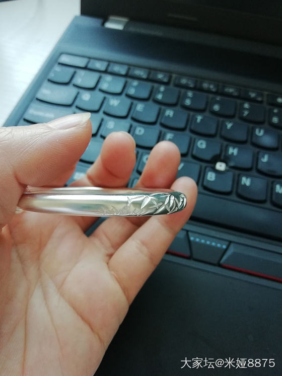 宝祥的镯子收到了_匠人银