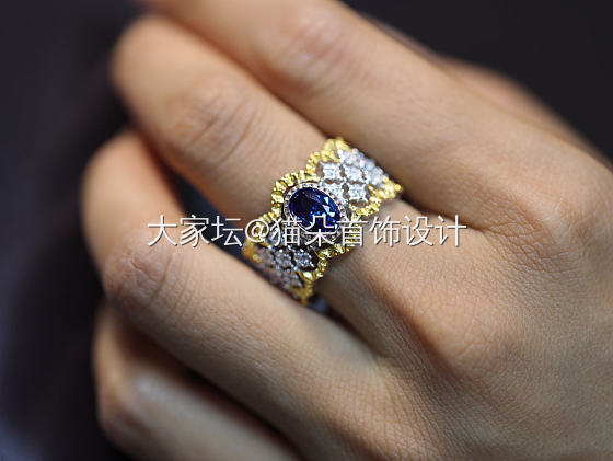 蕾丝戒指怎么做都好看_戒指