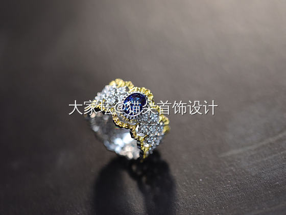 蕾丝戒指怎么做都好看_戒指