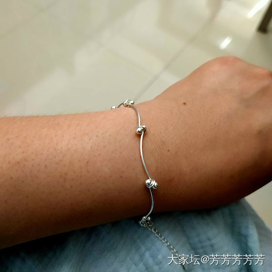 这个手链的足银款式有姐妹知道哪家做的吗_银