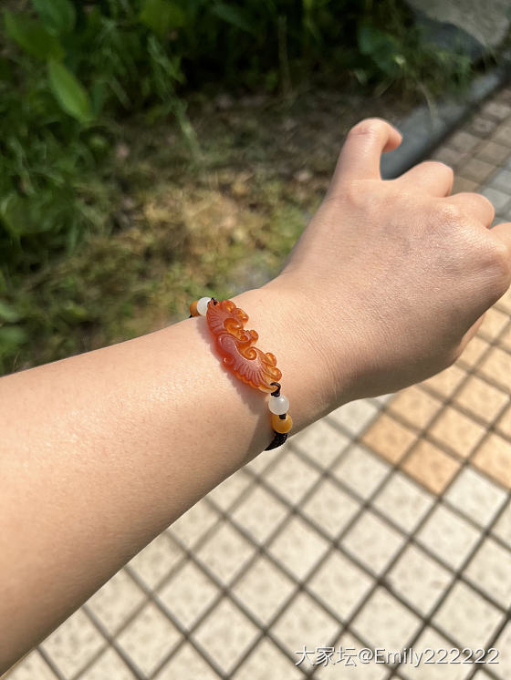阳光下的凤凰于飞😜_手饰玉石