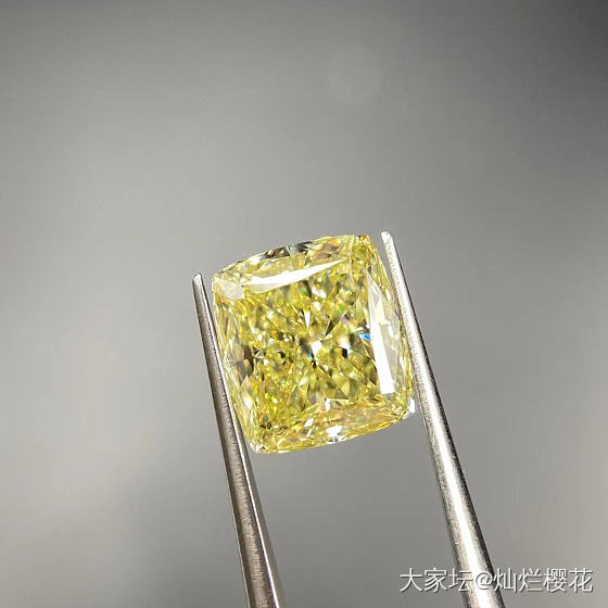2.03CT FY SI1 EX GD/MB 🇺🇸GIA证书_异形钻彩钻