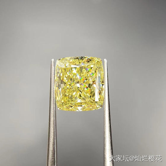 2.03CT FY SI1 EX GD/MB 🇺🇸GIA证书_异形钻彩钻