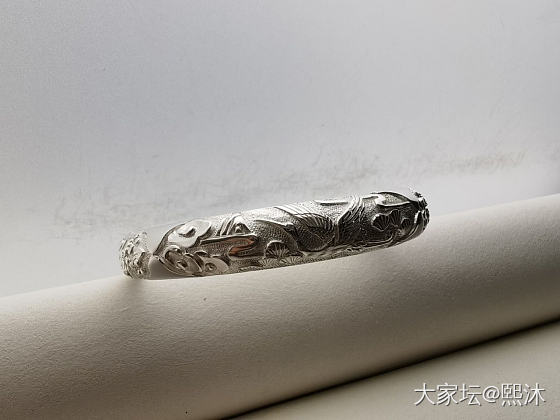 纪念一个新镯子_银