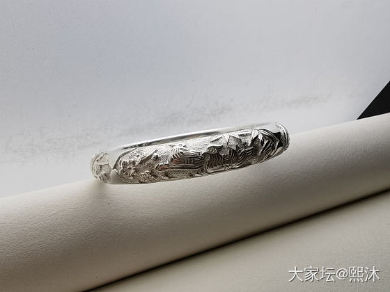纪念一个新镯子_银