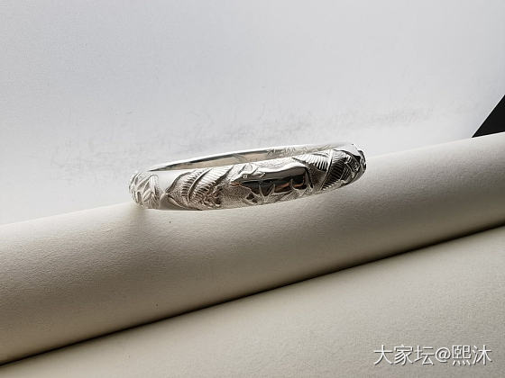 纪念一个新镯子_银