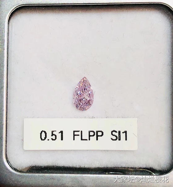 上新货
水滴 0.51ct FLPP SI1 VGGD N GIA
形体漂亮 肉..._异形钻