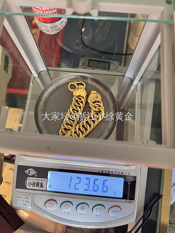 足金999 大手链_金