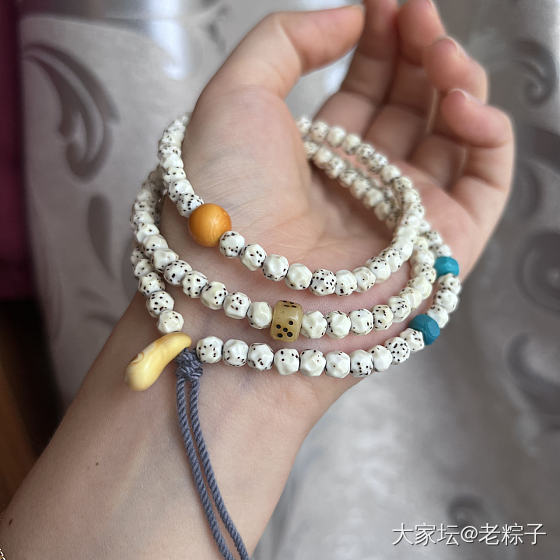 瞎折腾的星月串_菩提子