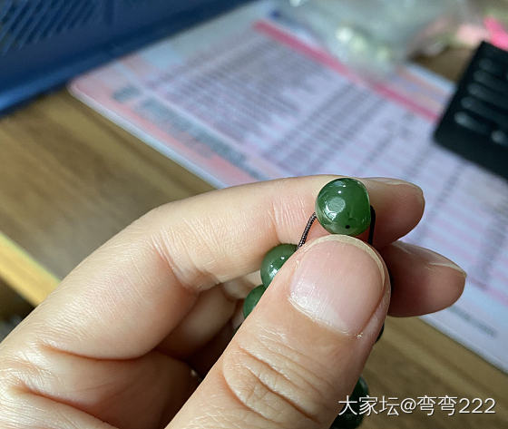 和唐小胖翡翠闲置的碧玉珠串纠纷_和田玉翡翠