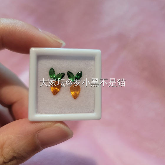 论坛新人一枚，晒晒入坑买的一些东西_彩色宝石