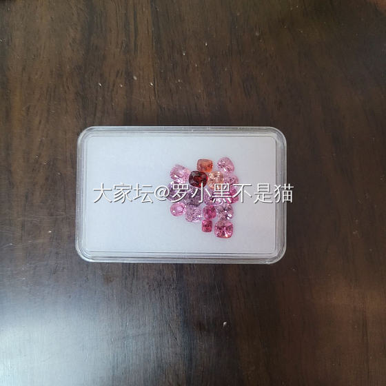 论坛新人一枚，晒晒入坑买的一些东西_彩色宝石