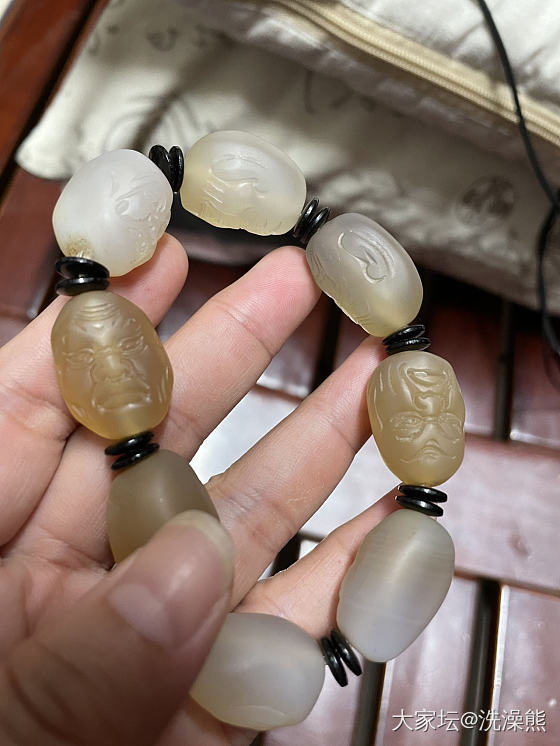 想请群里大神帮看看这串玛瑙_玉髓玛瑙