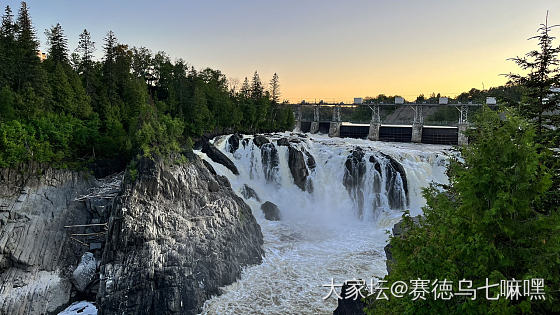 第二个瀑布Grand Falls, New Brunswick_景色