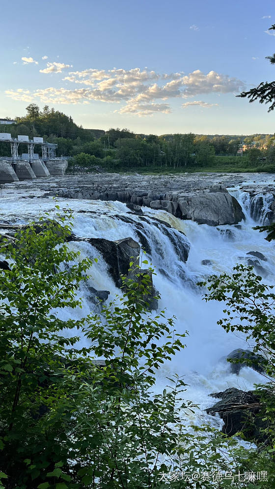 第二个瀑布Grand Falls, New Brunswick_景色