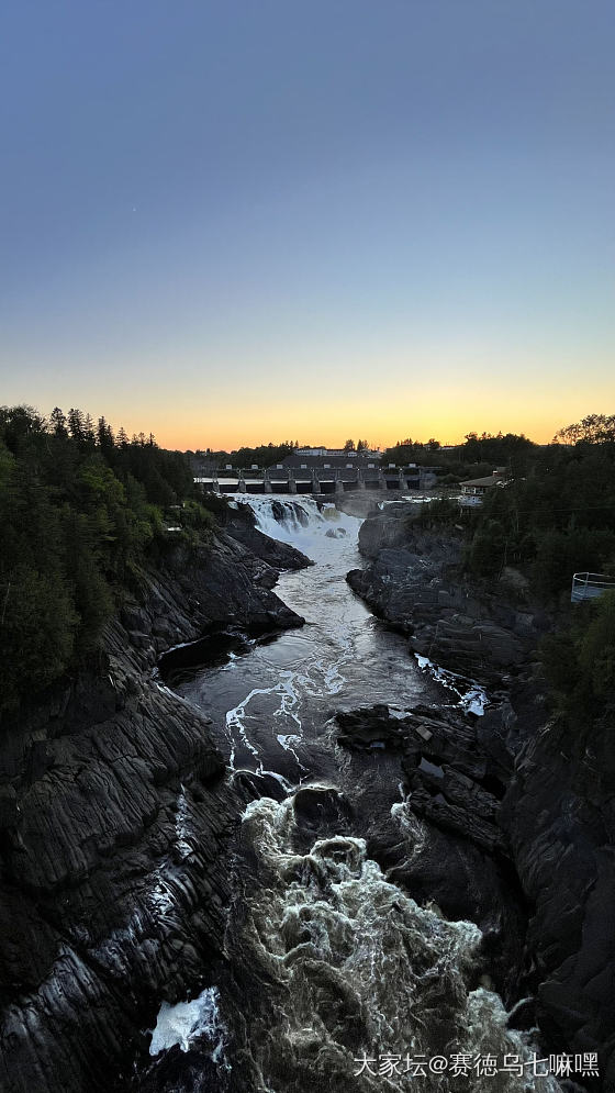 第二个瀑布Grand Falls, New Brunswick_景色