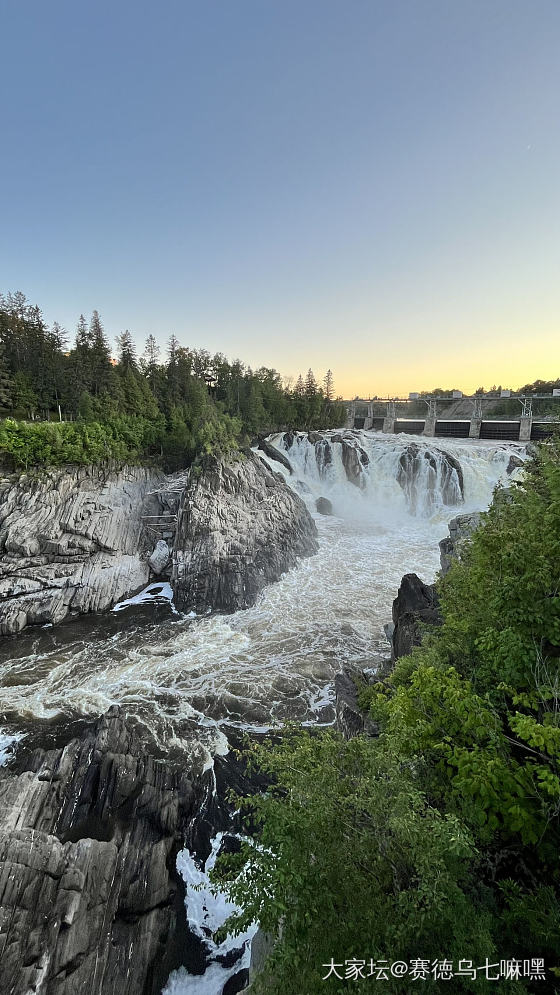 第二个瀑布Grand Falls, New Brunswick_景色