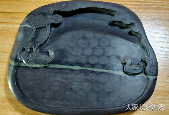 现代端砚一鹭一带