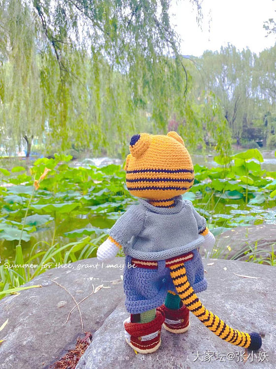 钩针玩偶，困困虎🐯_钩针