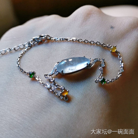 雪花棉豆豆手链，纠结改款_求款式翡翠