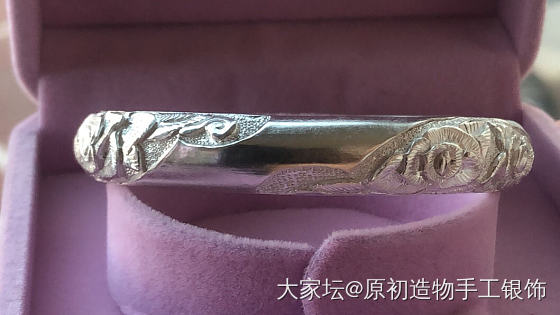 新鲜出炉，浮雕三窗玫瑰_银