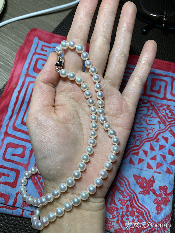 有没有懂珍珠的朋友能帮我估个价_有机宝石