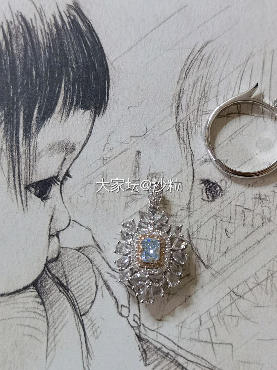 蓝钻_镶嵌钻石
